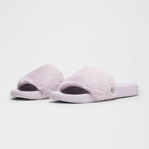 Lululemon Athletica Lavender Plush Sandals